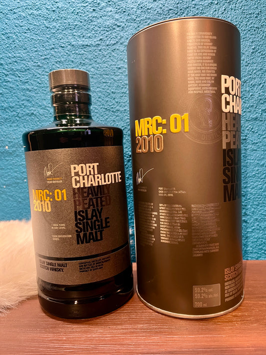 Bruichladdich Port Charlotte MRC:01 2010  Heavily Peated Single Malt